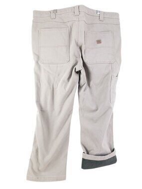 Coleman Mens Tan Fleece Lined Pants Size 40x30 Straight Leg
